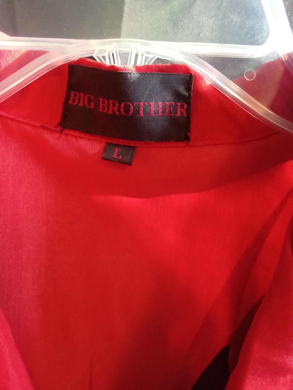 Vintage Las Vegas Shirt Big Brother Buton‎ Down. L - Picture 3 of 6